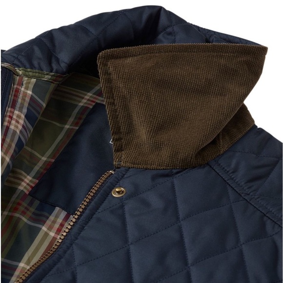 LL Bean Quilted Riding Jacket - Picture 5 of 6